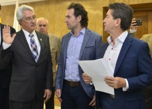 Tomás Elejalde juramento medellin gerente