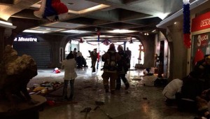 atentado metro de santiago